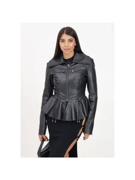 Kurtka jeansowa Versace Jeans Couture czarna