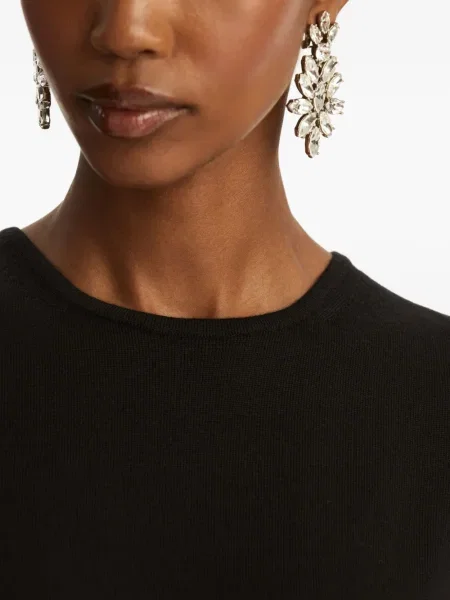 Top Oscar De La Renta negru