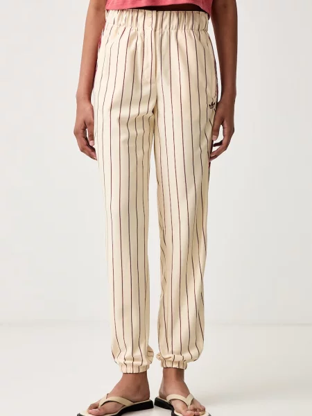 Adidas Originals pantaloni de trening pentru femei Firebird bej