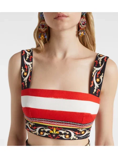 Sutien Dolce&gabbana cu dungi roșu