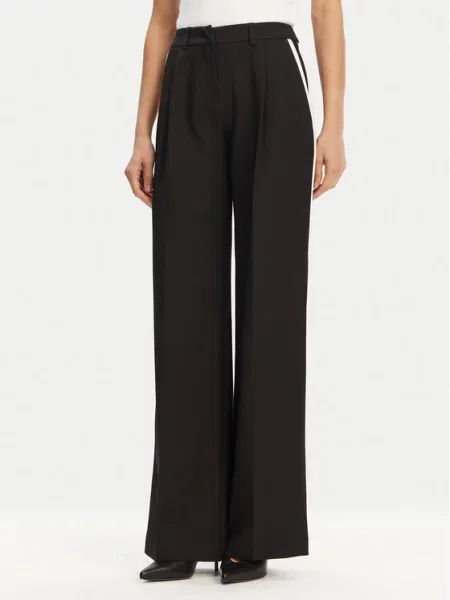 Maryley Spodnie materiałowe czarny