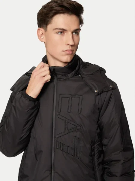 Emporio Armani Зимно яке PNGAZ черен