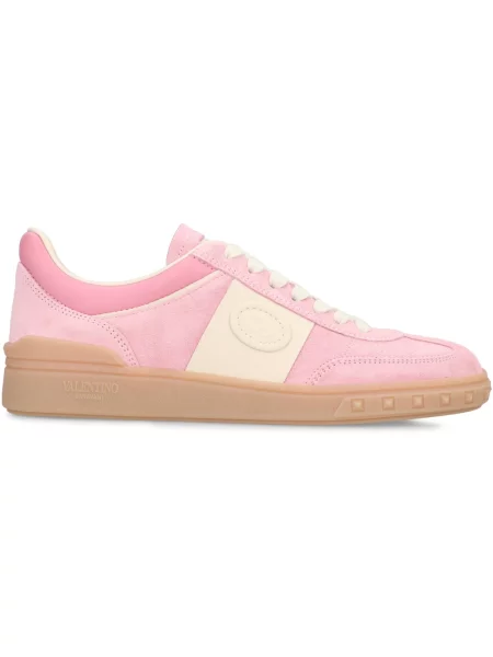 Sneakersy Valentino Garavani skórzane różowe