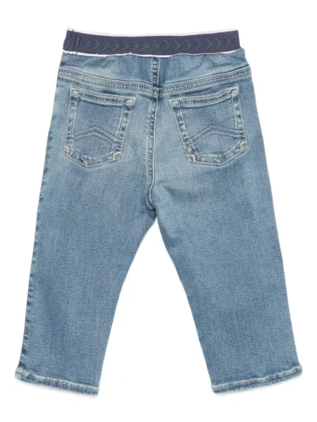Jeansy dziecięce Emporio Armani niebieskie