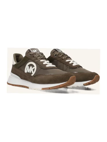 Sneakersy Michael Kors skórzane brązowe