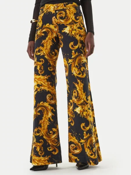 Versace Jeans Couture Farmer Wide Leg fekete