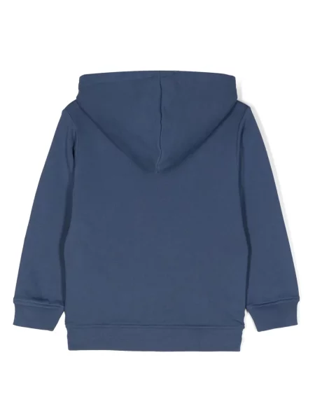 Bluza z kapturem dziecięca Stella Mccartney niebieska