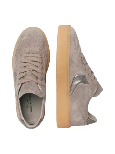 Sneakersy Voile Blanche skórzane różowe