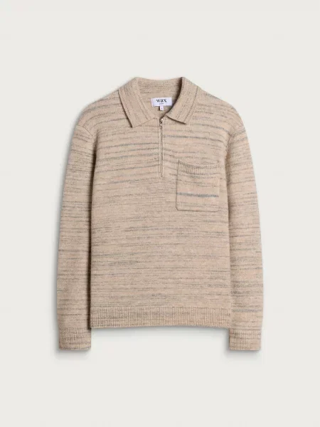 Koszulka polo Wax London szara