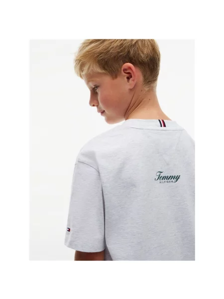 Tričko Tommy Hilfiger sivá