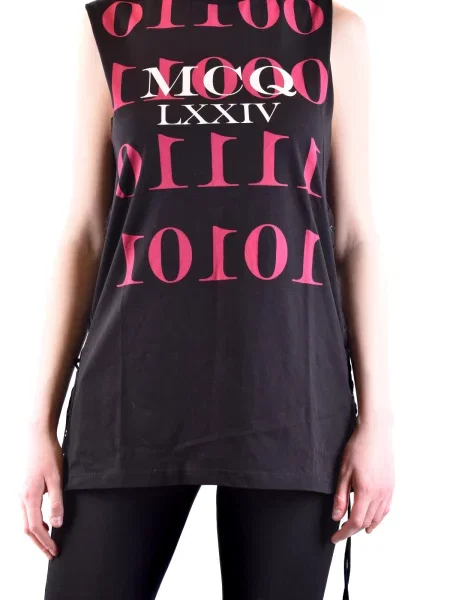 Top Alexander Mcqueen negru