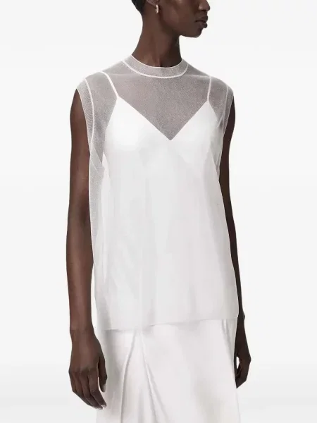 Rochie Allsaints evazată alb