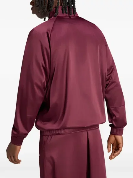 Tricou Adidas cu broderie cu dungi tenis negru