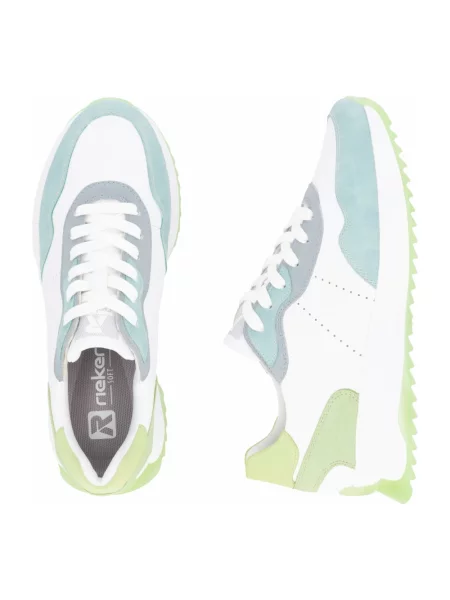 Sneakersy Rieker skórzane białe