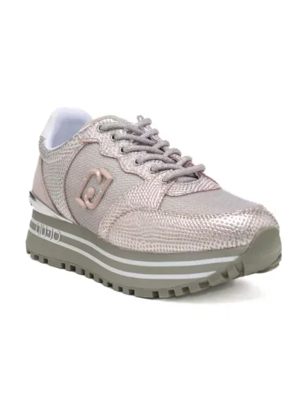 Sneakersy Liu Jo skórzane różowe