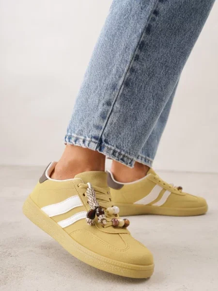 Sneakers Daemeli galbeni