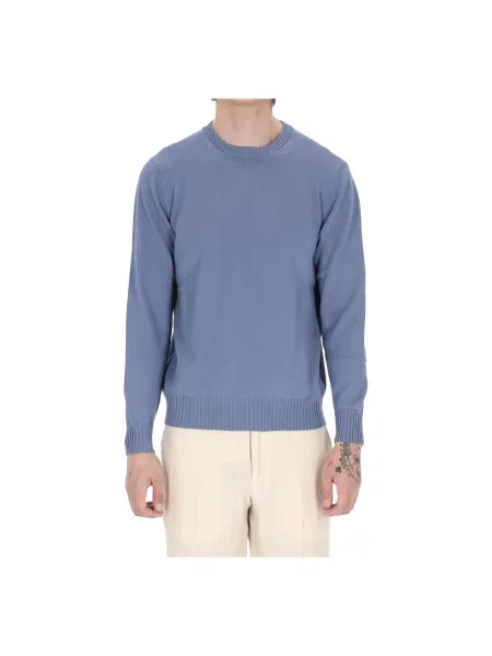 Sweter Drumohr niebieski