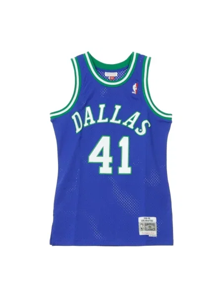 Koszulka sportowa Mitchell & Ness niebieska