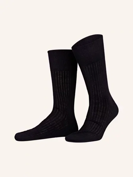 Falke Ponožky Luxury No. 7 tmavě modrá