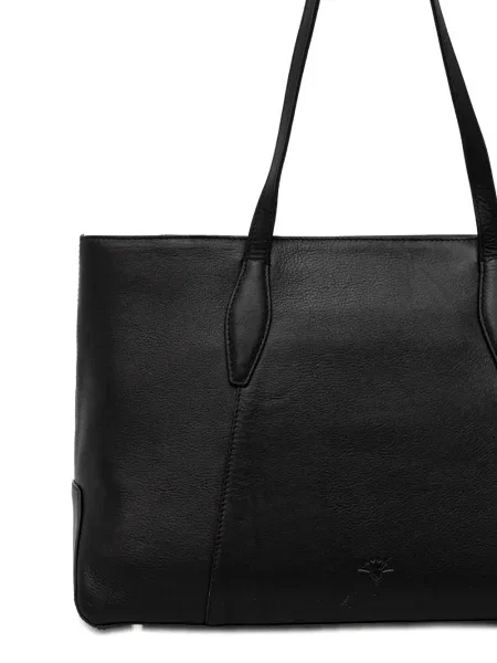 Geantă shopper Joop! cu autograf negru
