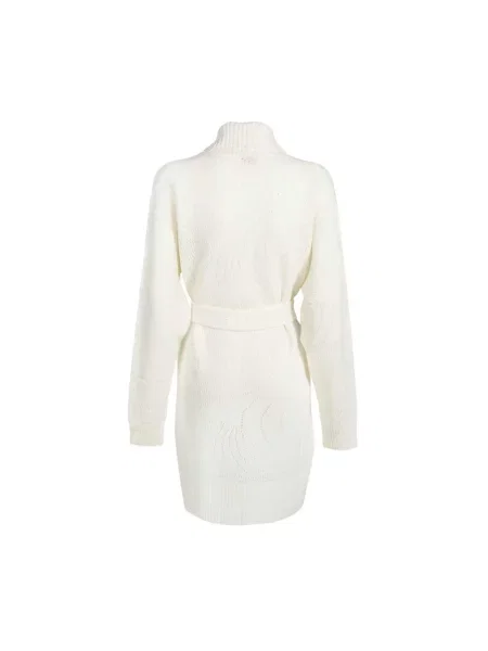 Sweter Emilio Pucci z paskiem biały