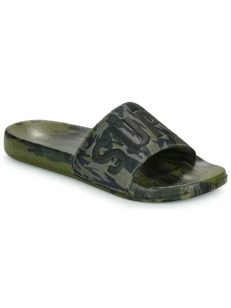 Papuci Superdry cu model camuflaj