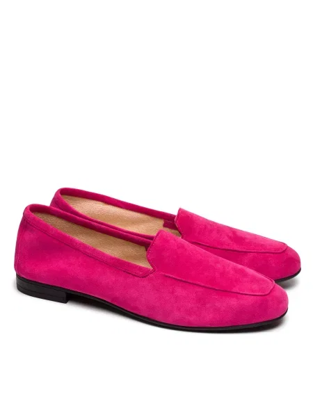 Замшеві Лофери Pellagio фуксія
