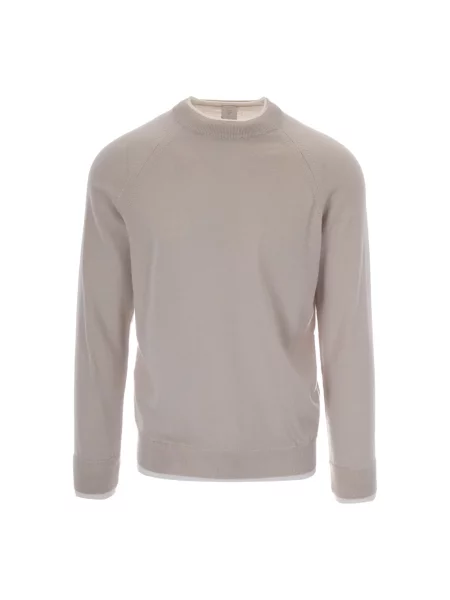 Dzianinowy sweter Eleventy beżowy