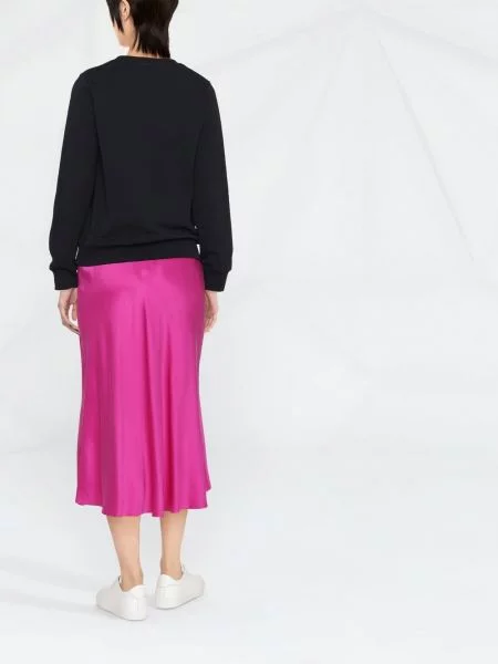 Mikina A.p.c. s výšivkou černá