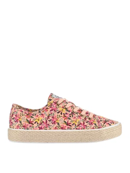 Espadryle VERTIGO ALPES AQUA W/PINK czarne