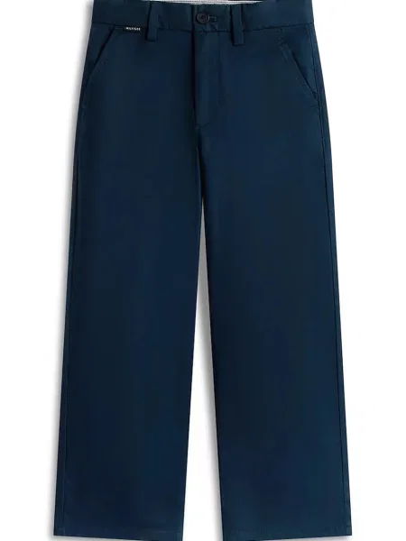 Tommy Hilfiger hlače chinos za djecu od pamuka plava