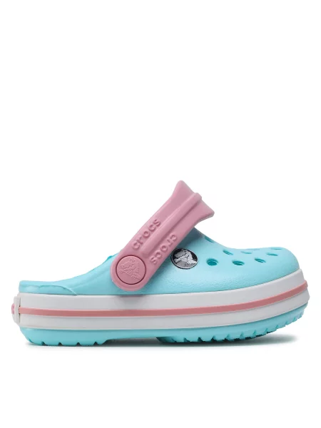 Natikači Crocs Crocband Clog T Svetlo modra