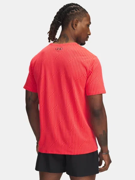 Žakárové tričko Under Armour čierna