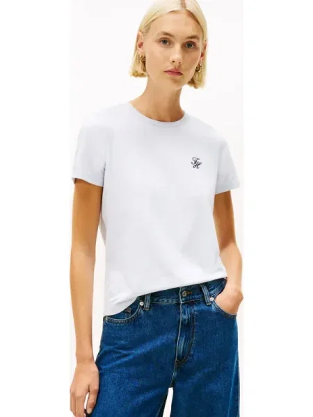 TOMMY HILFIGER Tricou pastel albastru