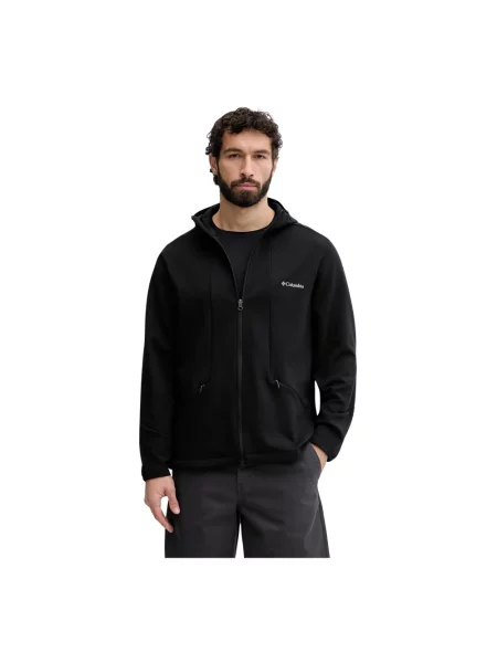 Columbia bluza rozpinana z kapturem Tech Spacer czarna