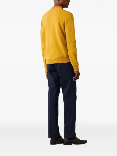 Суитчър Hackett London с кръгло деколте жълто