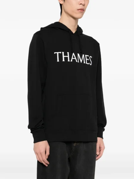 Hanorac cu glugă Thames Mmxx negru