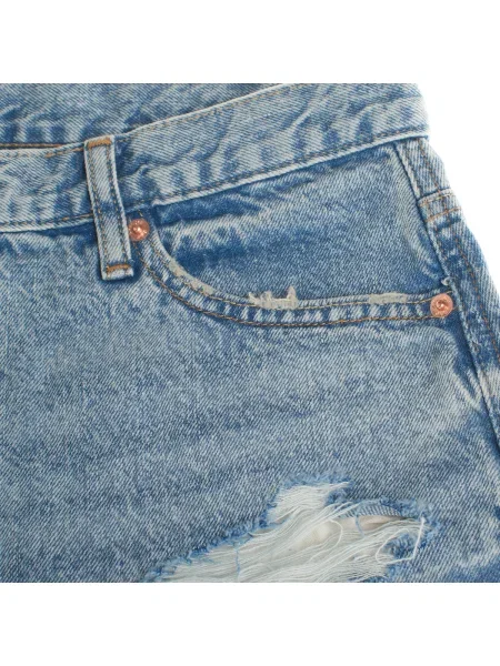 Fustă din denim Gap negru