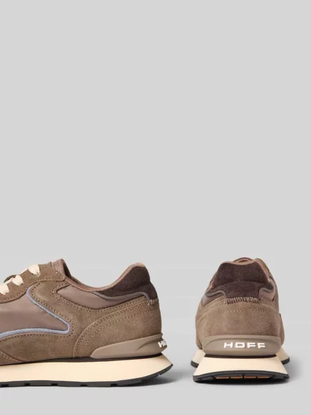 Sneakersy z mieszanki skóry z detalem z logo model City' Hoff
