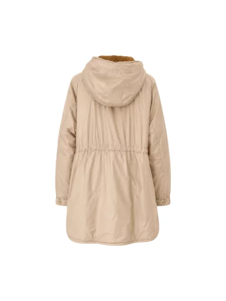 Parka Weekend Max Mara beżowa