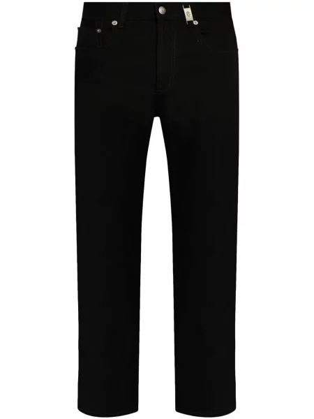 Straight fit džíny Alexander Mcqueen černé