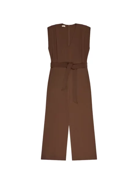 Kombinezon Glanshirt s V-izrezom smeđa