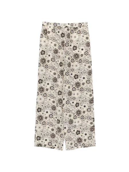 Pantaloni Aspesi cu model floral cu imagine