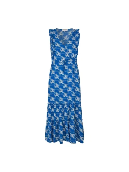 Sukienka maxi Lollys Laundry niebieska