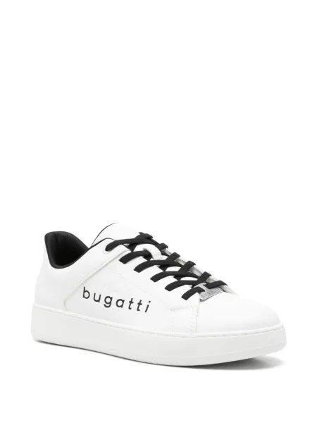 Fűzős csipkés sneaker Bugatti autogrammal fehér