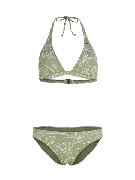 O'NEILL Costum de baie două piese Essentials Marga Cruz verde pastel alb