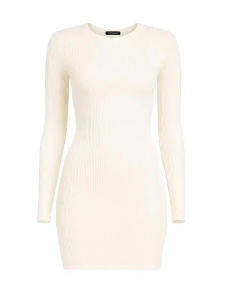 PANTHEROAR Úpletové šaty Essential Dress režná