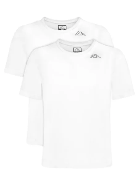 Kappa Set de tricouri﻿ Logo Alyce alb
