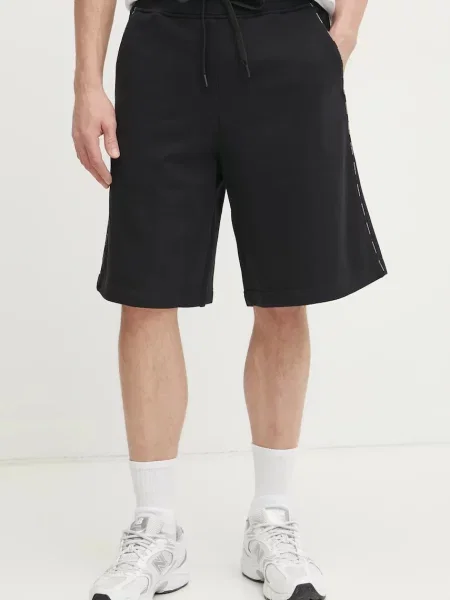 Versace Jeans Couture pantaloni scurti din barbati negru