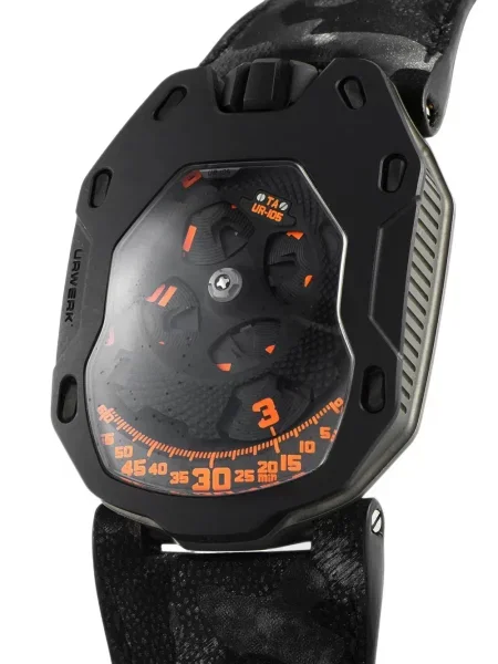 Ceas Urwerk negru